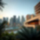 UAE skyline showcasing modern architecture