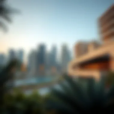 Modern Architecture in UAE UAE skyline showcasing modern architecture