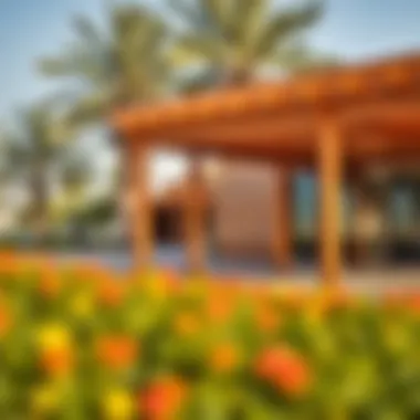 Lifestyle Amenities in Al Jawzaa International City Vibrant lifestyle amenities and parks within Al Jawzaa International City.