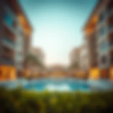 Luxury Living in Al Markaziyah West Modern apartment complex in Al Markaziyah West highlighting luxury living