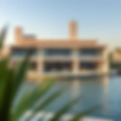 Luxurious villas overlooking the waterfront of Al Maya Reem Island