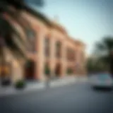 Exterior view of Al Shindagha Museum showcasing traditional architecture