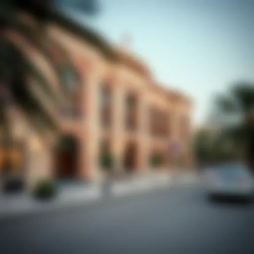 Exterior view of Al Shindagha Museum showcasing traditional architecture