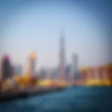 Skyline of Dubai showcasing luxury real estate