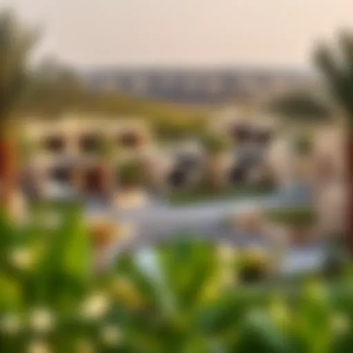 Luxurious Living in Barari Views Stunning view of Barari Views showcasing luxurious villas and greenery