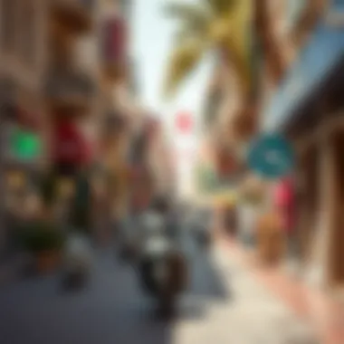 Vibrant Street Life on Beirut Street Vibrant street life along Beirut Street in Ajman