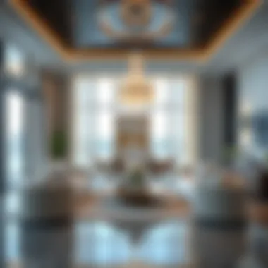 Luxurious Interior of BetterHomes Marina Property Luxurious interior of a property within BetterHomes Marina highlighting elegant design.