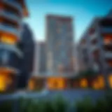 Luxurious residential building in Dubai