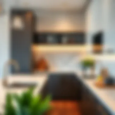 Stylish kitchen features in Creekside 18