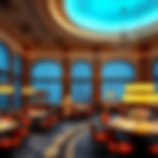 Elegant Ambiance of Jumeirah Zabeel Saray Exquisite dining setting at Jumeirah Zabeel Saray