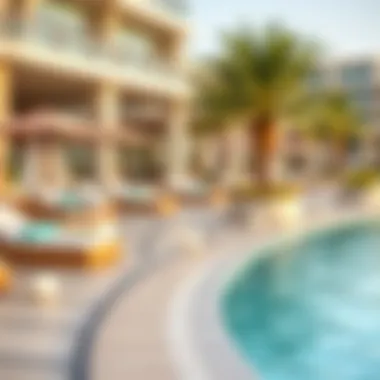 Close-up of luxurious amenities at Damac Harbour