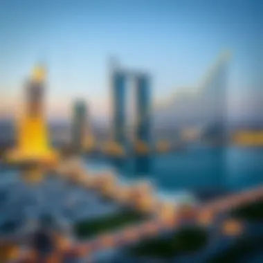 Graph illustrating market trends and investment potential for Damac Harbour