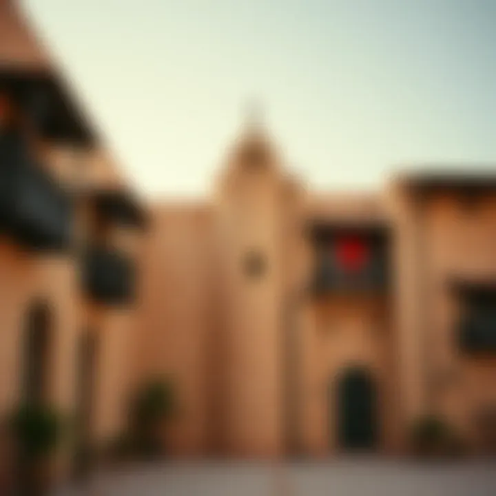 Historical architecture reflecting the culture of Dewa Al Hudaiba