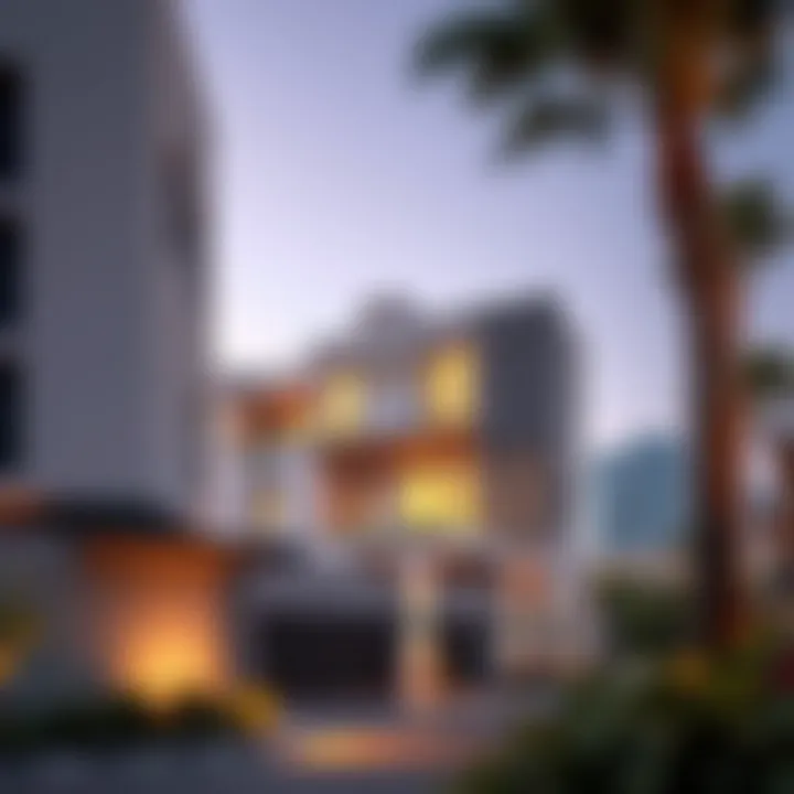 Modern developments illustrating real estate trends in Dewa Al Hudaiba