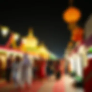 Embracing Traditions: Dubai's Vibrant Festivals Cultural celebration in Dubai showcasing traditional festivities