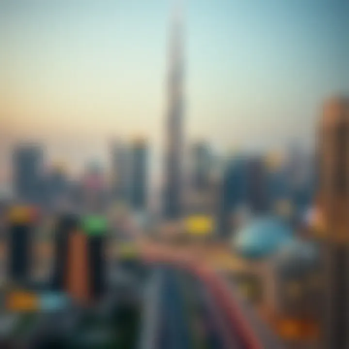 Dubai's Skyline: A Testament to Real Estate Expansion Stunning architectural view of Dubai representing real estate growth