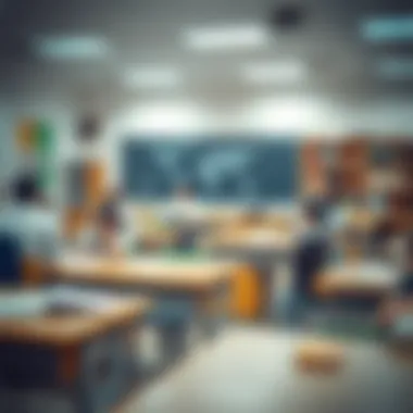 Diverse Curriculum in Classroom Setting Classroom setting highlighting diverse curricula