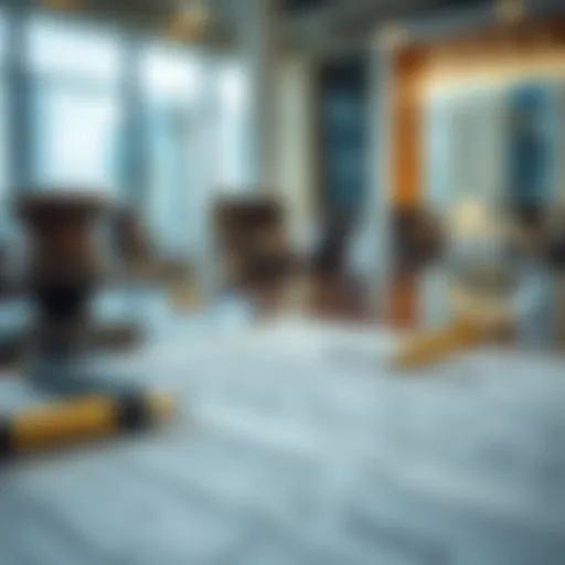 Illustration of legal documents related to rental agreements