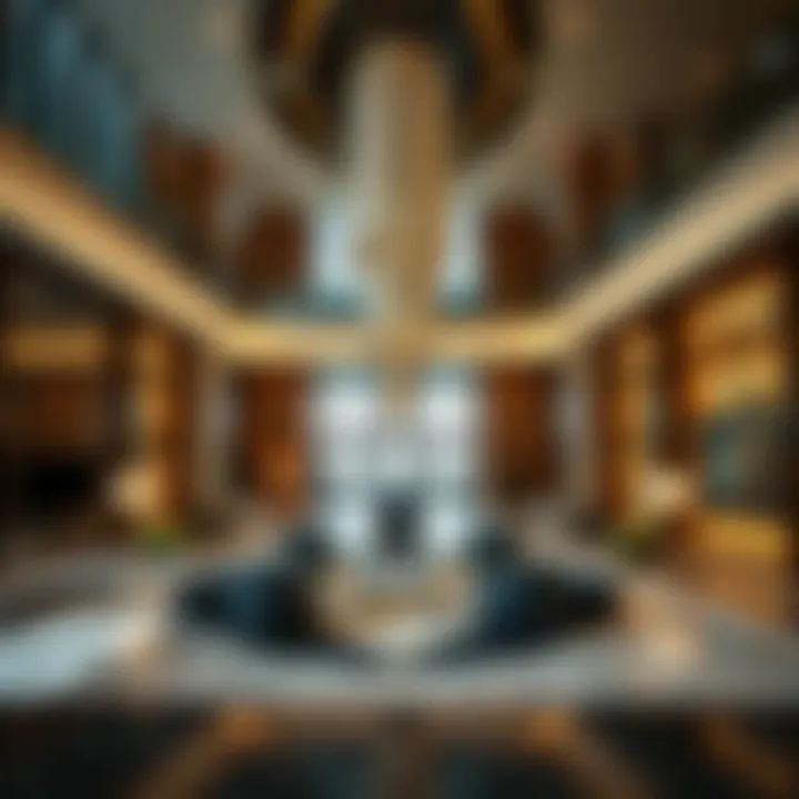 Elegant Lobby Design and Amenities Luxurious lobby interior of Elite Residence