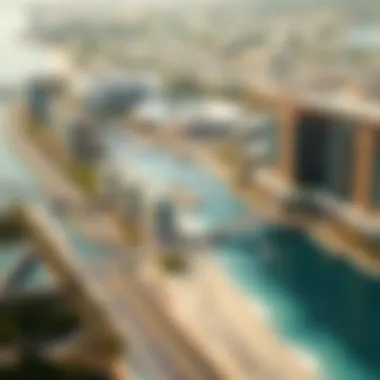 Development Phases of Emaar Beachfront Diagram illustrating the phases of development in Emaar Beachfront