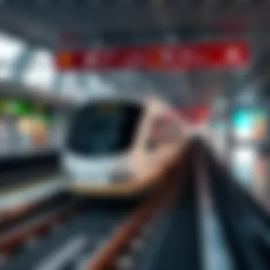 Integration of Etihad Rail with Transport Systems Visual representation of the integration of Etihad Rail with existing transport systems.