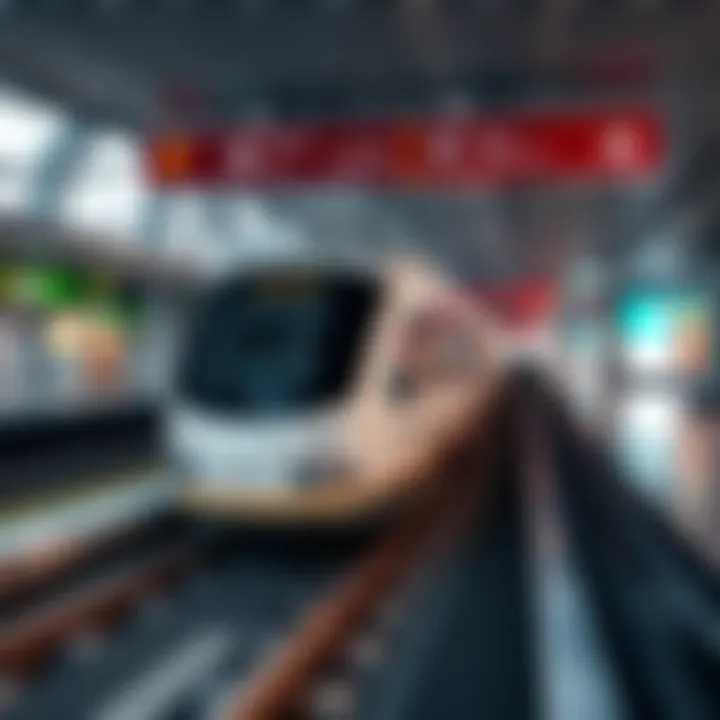 Integration of Etihad Rail with Transport Systems Visual representation of the integration of Etihad Rail with existing transport systems.