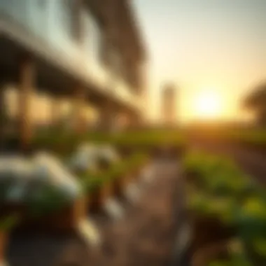 Infographic illustrating market trends in Dubai's agricultural sector