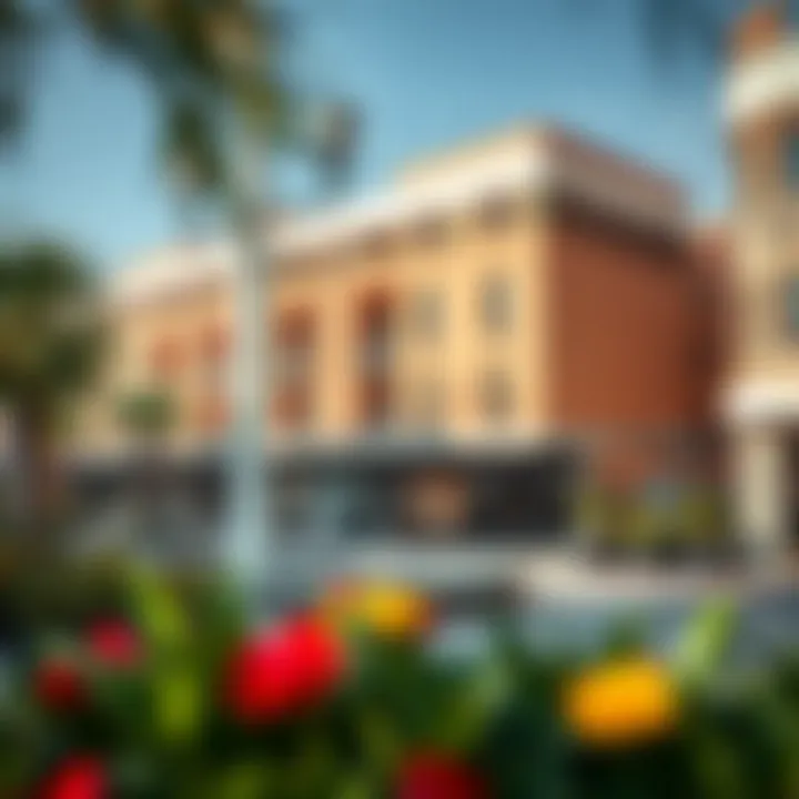 Vibrant community spaces in الخوانيج ووك