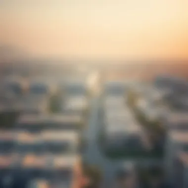 Aerial view of Al Sarab Muwailih showcasing residential developments