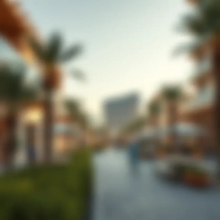 Community amenities surrounding Al Shafar Tower