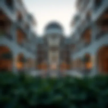 Stunning architectural design of Al Telal 18 in Dubai