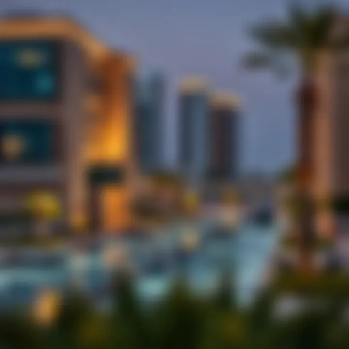 Strategic location overview of Al Telal 18