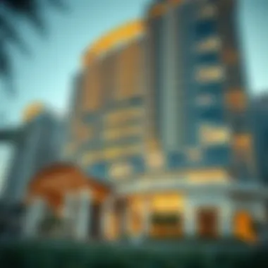 Elegant Facade of Sparkle Towers Stunning facade of Sparkle Towers showcasing luxury design