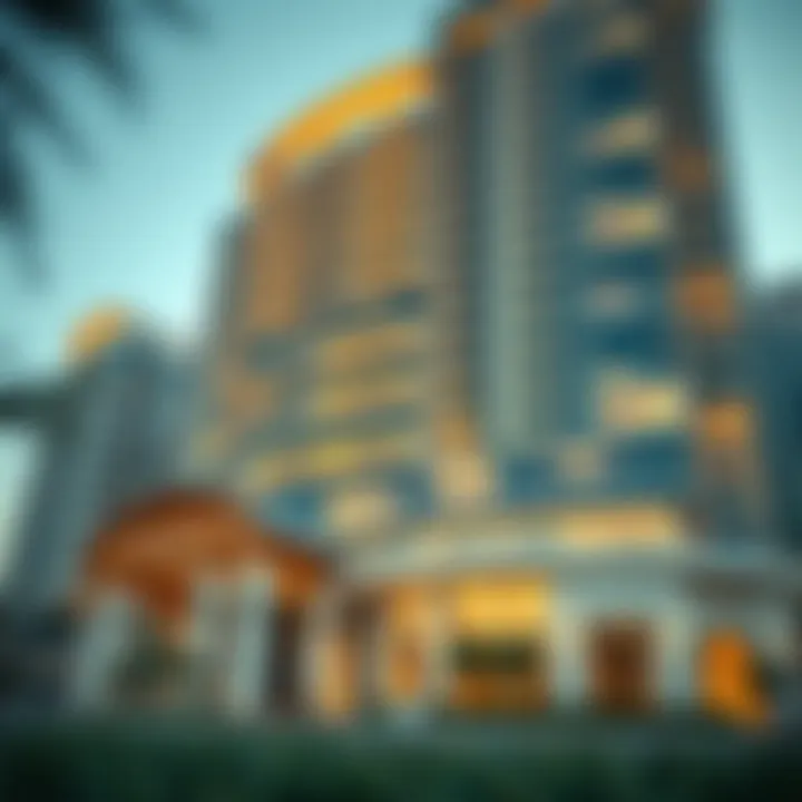 Elegant Facade of Sparkle Towers Stunning facade of Sparkle Towers showcasing luxury design