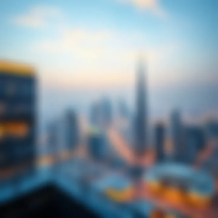 Spectacular Skyline from Sparkle Towers Breathtaking skyline view from the balcony of Sparkle Towers