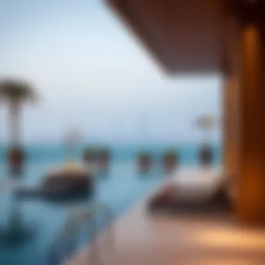 Exclusive amenities offered at Banyan Tree Residences, including a swimming pool and spa