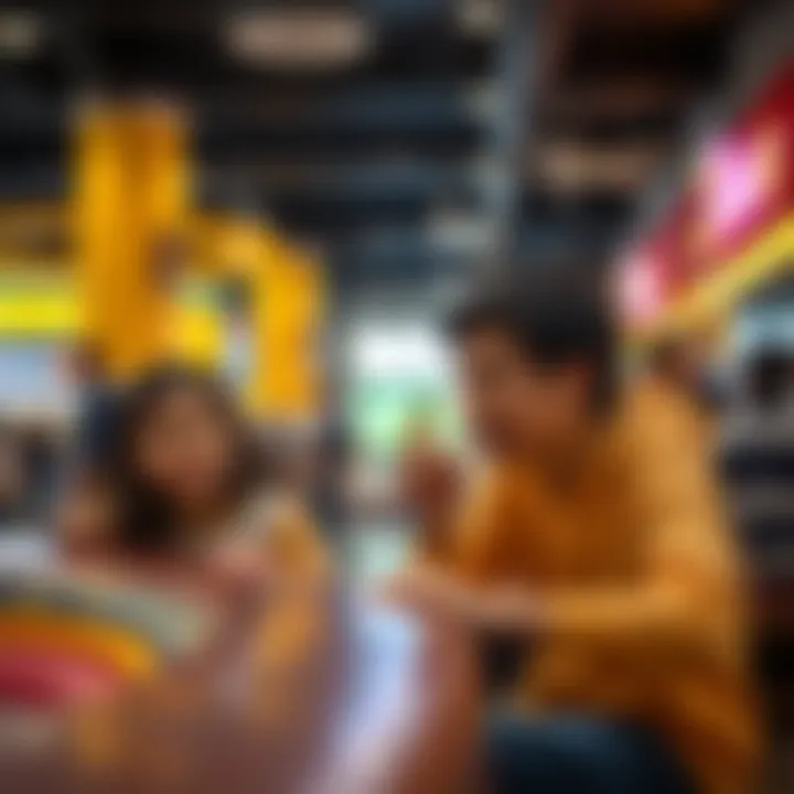 Community Engagement at Bounce Families enjoying a lively moment at Bounce, highlighting community engagement