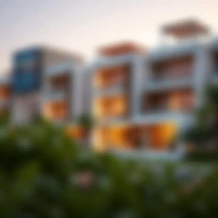 Luxurious residential architecture exemplifying modern design in Creek Vistas Heights.