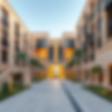 Architectural Design of Deyaar Midtown Noor Architectural design of Deyaar Midtown Noor complex