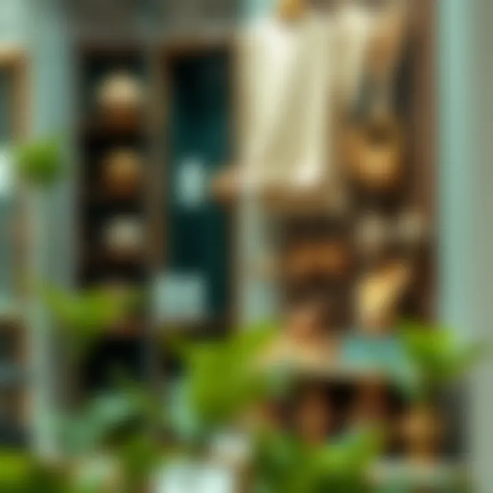 Local Handcrafted Boutique in Dubai Mall A vibrant local boutique offering unique handcrafted goods.