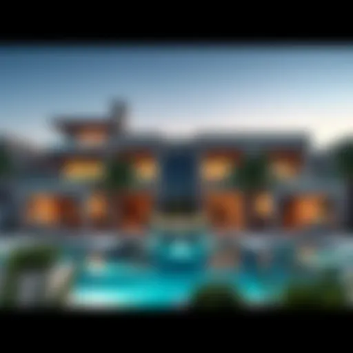 Luxurious vacation home in Dubai