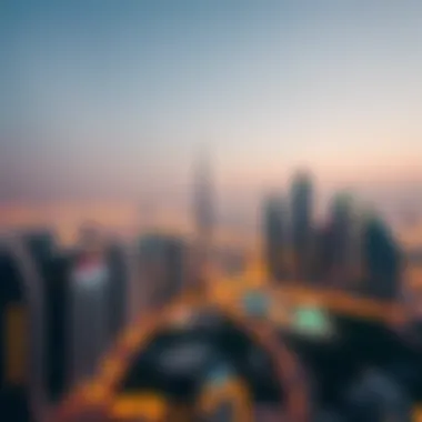 Dubai Skyline View from Vacation Properties Stunning skyline view of Dubai