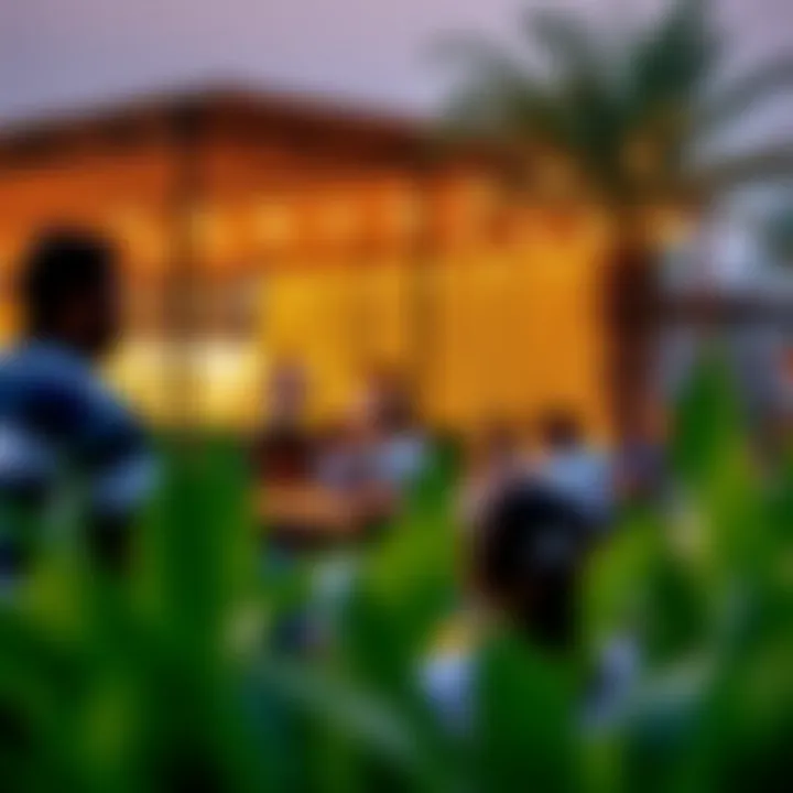 Community engagement activities at Emaar Creek Waters