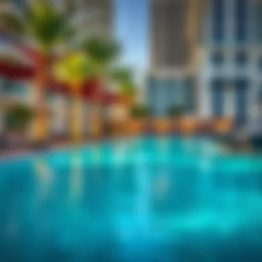 Luxurious waterfront amenities at Emaar Creek Waters