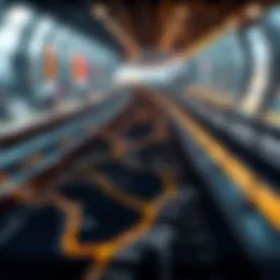 Detailed overview of the Etihad Rail network map showcasing key routes.