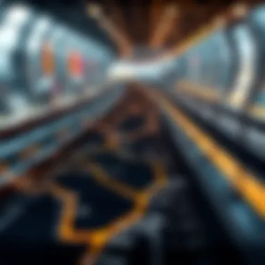 Etihad Rail Network Overview Detailed overview of the Etihad Rail network map showcasing key routes.