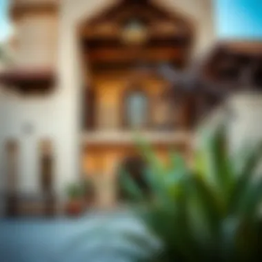 Captivating cultural site showcasing traditional Emirati architecture