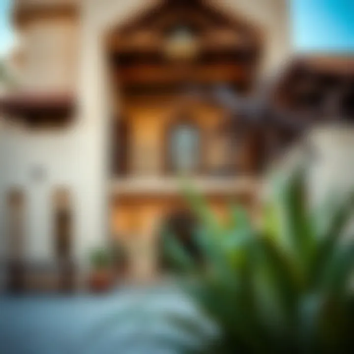 Captivating cultural site showcasing traditional Emirati architecture