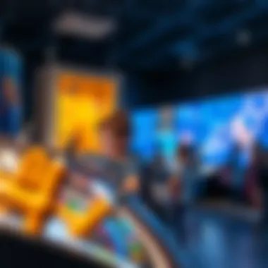 Children engaging with interactive exhibits at a science museum