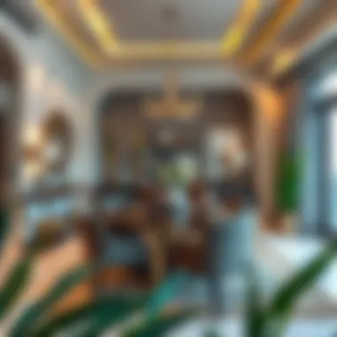 Cozy Dining Area Cozy dining area featuring elegant furniture